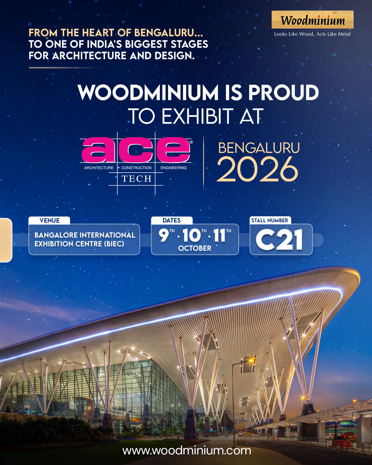 Woodminium at ACETECH Bengaluru 2026